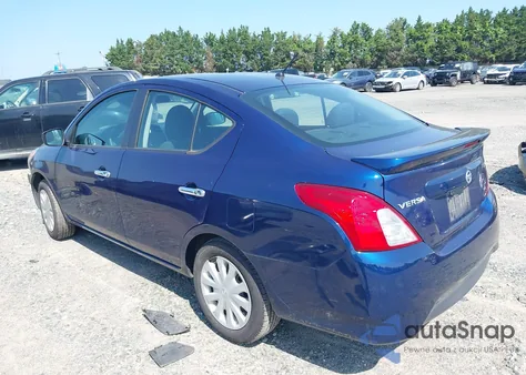 2019 Nissan Versa 1.6 Sv z USA, uszkodzony, nr VIN 3N1CN7AP8KL835873